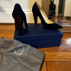 NWOT Sarah Flint Perfect Jay 100 Navy - 39.5